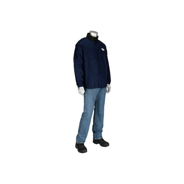Pip Ironcat 9oz 30in Sateen Cotton Jacket, Navy, XL 7050N/XL - main